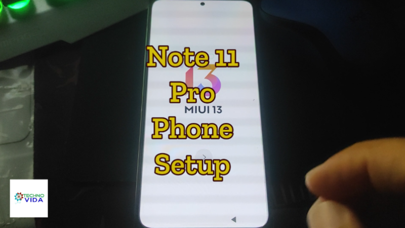 Xiaomi Note 11 Pro Phone Setup